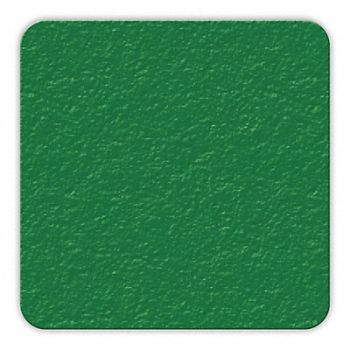 INCOM MANUFACTURING Floor Tape Green 3 inx3 in Square PK25, 38CF11