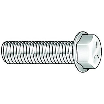 GRAINGER APPROVED Flange Bolts Fastener L 25 mm PK50, 38CP51