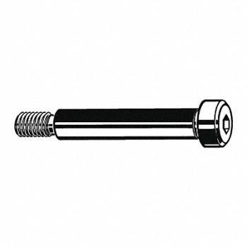GRAINGER APPROVED ShldrScrw AlyStl M8-1.25 16mmHdDia PK5, 38CZ33