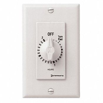 INTERMATIC Timer Spring Wound 2 Hr, 38D068