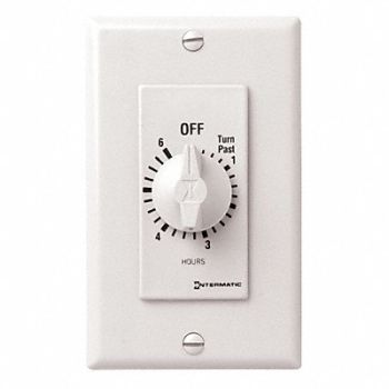 INTERMATIC Timer Spring Wound 6 Hr, 38D073