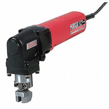 MILWAUKEE Nibbler 1 000 spm 4 A 2 1/2 Cut Radius, 38D259