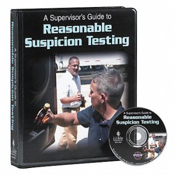 JJ KELLER DVD Supervisor Reasonabl Suspicion Test, 38D287