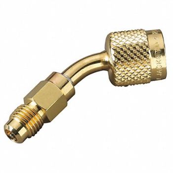 YELLOW JACKET Quick Coupler 1/4 In Mx5/16 In F 45 Deg, 38D880