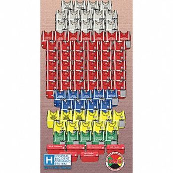 DISASTER MANAGEMENT SYSTEMS Safety Vest Assortd Legend Insert Univsl, 38E590