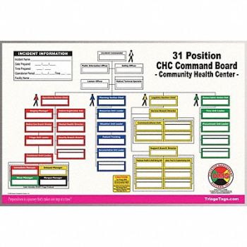DISASTER MANAGEMENT SYSTEMS CHC Command Board, 38E603