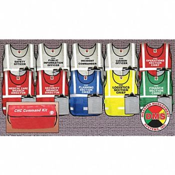 DISASTER MANAGEMENT SYSTEMS Safety Vest Assorted HCIC Universal, 38E604