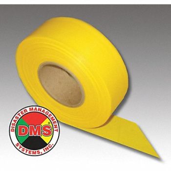 DISASTER MANAGEMENT SYSTEMS Delayed Triage Tape Yellow, 38E638
