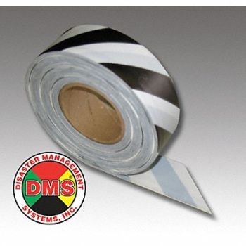 DISASTER MANAGEMENT SYSTEMS Morgue Triage Tape Black, 38E640