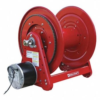REELCRAFT Motor Hose Reel 100 ft (3/4 in I.D.) Red, 38EE77