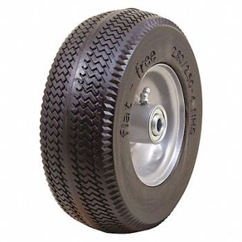 MARASTAR Flat-Free Polyurethane Foam Wheel 8-5/8, 38ER67