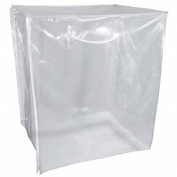 CRESTWARE Pan Rack Cover PVC 34in. H x 22in. W, 38EW13