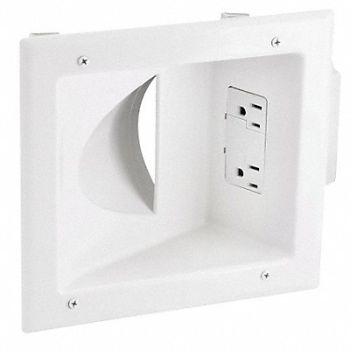 MONOPRICE Wall Plate W Surge Suppressor, 38F867
