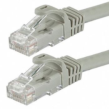 MONOPRICE Patch Cord Cat 6 Flexboot Gray 2.0 ft., 38F952