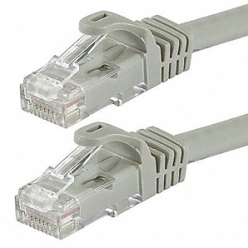MONOPRICE Patch Cord Cat 6 Flexboot Gray 3.0 ft., 38F962