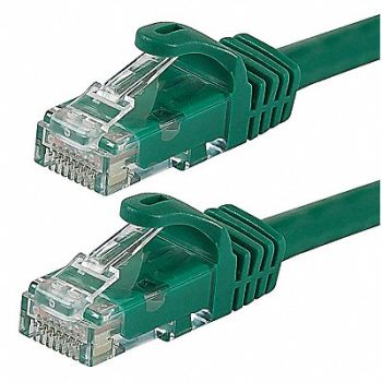 MONOPRICE Patch Cord Cat 6 Flexboot Green 7.0 ft., 38F978