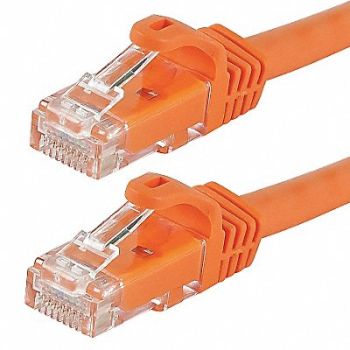MONOPRICE Patch Cord Cat 6 Flexboot Orange 10 ft., 38F986