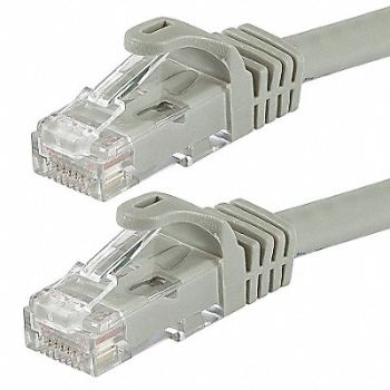 MONOPRICE Patch Cord Cat 6 Flexboot Gray 14 ft., 38F992
