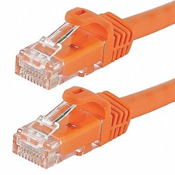 MONOPRICE Patch Cord Cat 6 Flexboot Orange 25 ft., 38G001