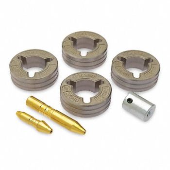 MILLER ELECTRIC MILLER 4pc MIG U-Groove Drive Roll Kit, 38G540