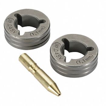 MILLER ELECTRIC MILLER 2pc MIG V-Groove Drive Roll Kit, 38G542