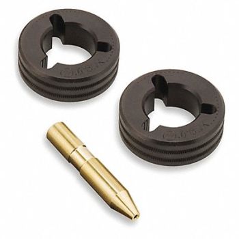MILLER ELECTRIC MILLER 2pc MIG V-Knurl Drive Roll Kit, 38G543