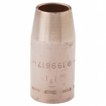 MILLER ELECTRIC MILLER Copper Conical MIG Weld Nozzle, 38G585