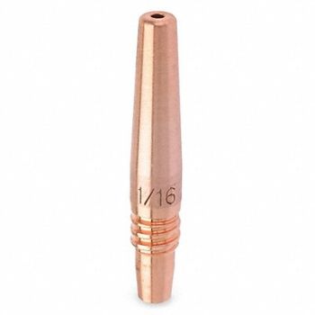 MILLER ELECTRIC MILLER MIG Weld Tapered Contact Tip PK25, 38G592