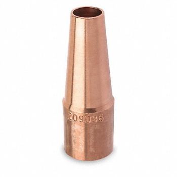 MILLER ELECTRIC MILLER Copper Tapered MIG Weld Nozzle, 38G594