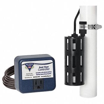 PHCC PRO SERIES Tether Float Piggyback 120VAC, 38G748