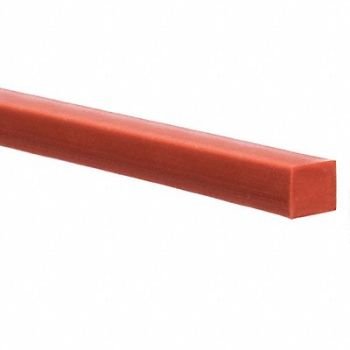 GRAINGER APPROVED K4800 Silicone Square Cord 3/4 D 10 L 70A, 38G933