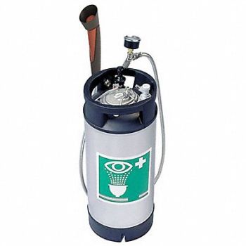 HUGHES SAFETY Indoor Portable Eyewash Station 3.9 gal., 41FA30