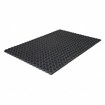 ADD-A-LEVEL Work Platform Matting 3 ft.L Rubber, 38GL51