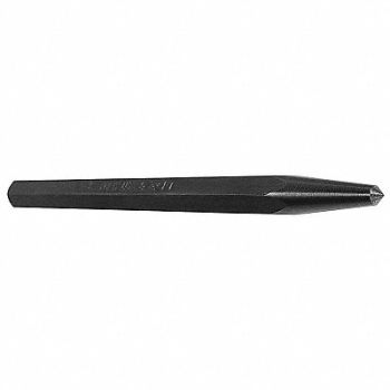MAYHEW PRO Center Punch 4-1/2in L Steel Black Oxide, 41GK24
