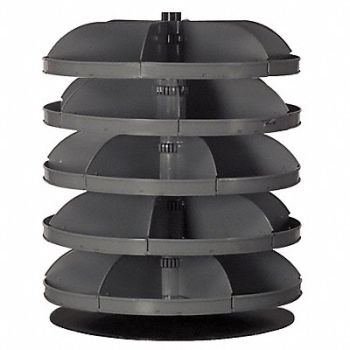 DURHAM MFG Rvlvng Strg Bn 12x5 3/4x14 1/2in Flat, 38GT48