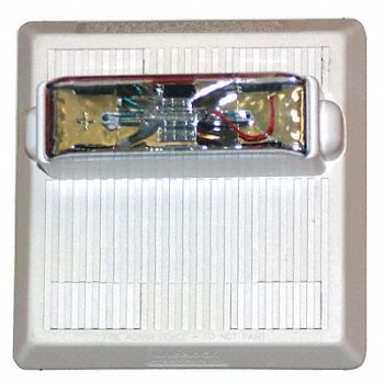 WHEELOCK Multitone Horn 12VDC White No LTR, 38GV07