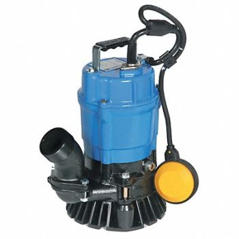 TSURUMI Plug-In Utility Pump 1/2 HP 110VAC, 38H472