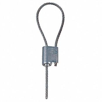 TYDENBROOKS 1/8 Cable Seals Silver PK250, 38HT30