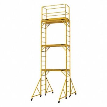 METALTECH Scaffold Tower Steel Wood, 38HT65