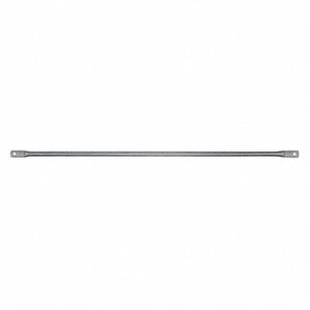 METALTECH Guard Rail 5-5/32 ft.L Steel 100 lb., 38HT74