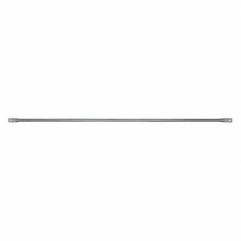 METALTECH Guard Rail 6-53/64 ft.L Steel 100 lb., 38HT75