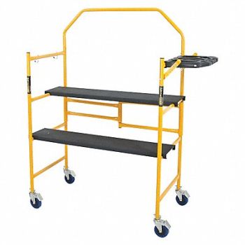 METALTECH Scaffold Tower Steel Plastic 500 lb., 38HT79