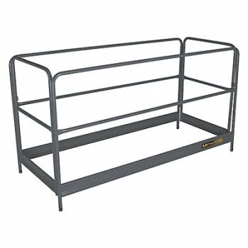 METALTECH Guardrail Scaffold Steel, 38HT82