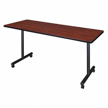 REGENCY Mobile Table 72 in W Cherry, 38HU69