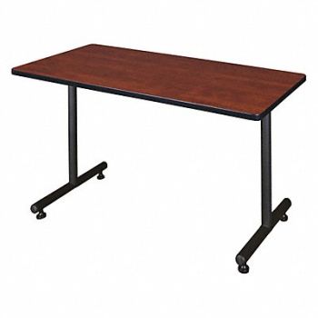 REGENCY Training Table 48 in.W Cherry Adjst Hght, 38HU74