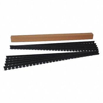 EDGEPRO Paver Edging 60 ft Black Plastic, 38HX71