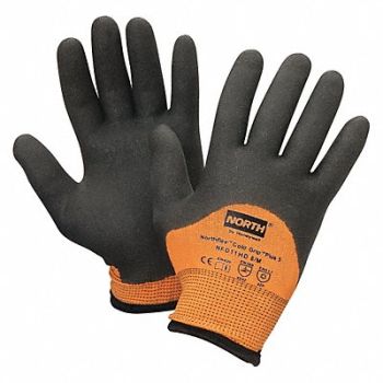 HONEYWELL Cut Resistant Gloves Black/Orange PR, 38HX85