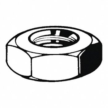 GRAINGER APPROVED JmNt Znc Stl 5/8 -11 .938x.387 Grd8 PK5, 41VK71
