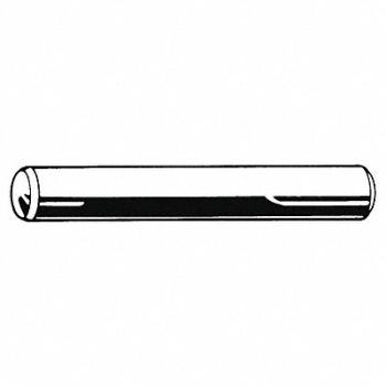 GRAINGER APPROVED Dowel Pin Steel Plain 5/16inx1-1/4in PK5, 41UX76
