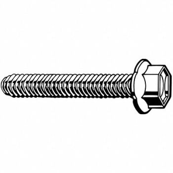 GRAINGER APPROVED Thread Rolling Screw M8 Hex 25mm L PK50, 54FV31